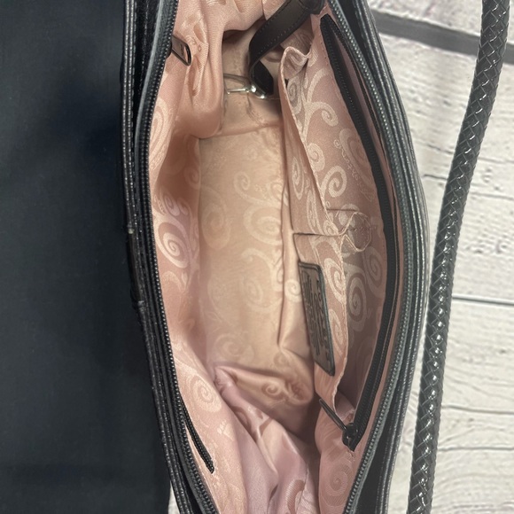 Brighton Genuine Leather Motif Satchel - Picture 9 of 11